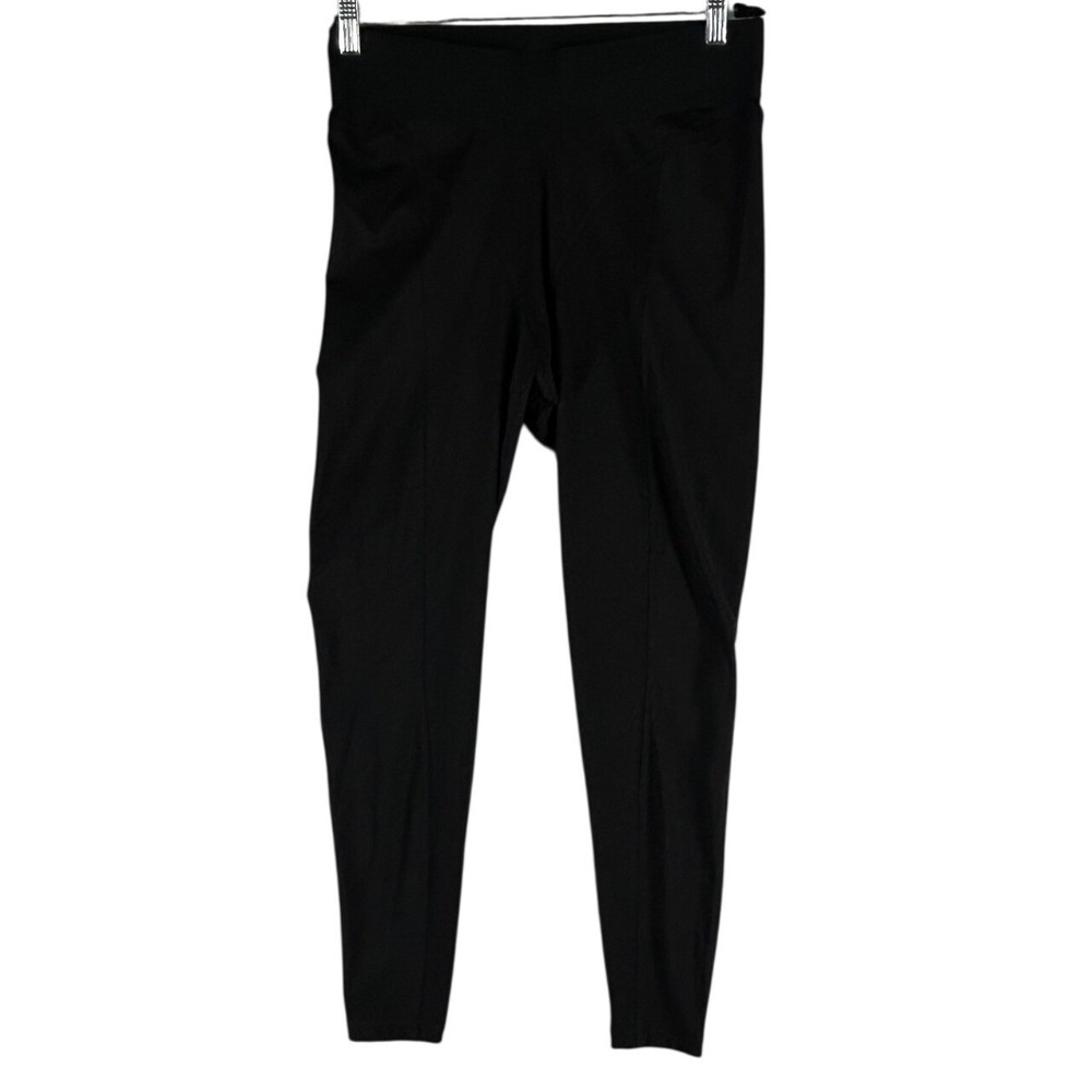 Reebok Adidas Black Cardi B Wide Waistband Leggings Tights Women's Size 1X